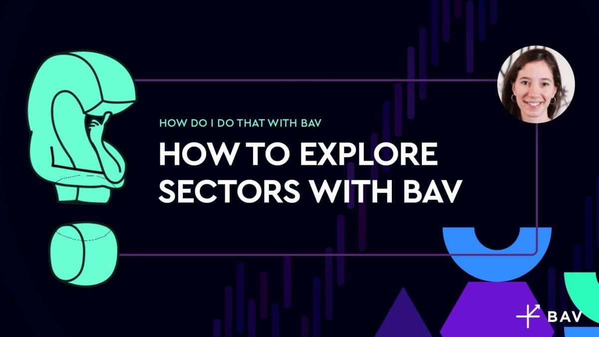 How to explore Sectors with BAV