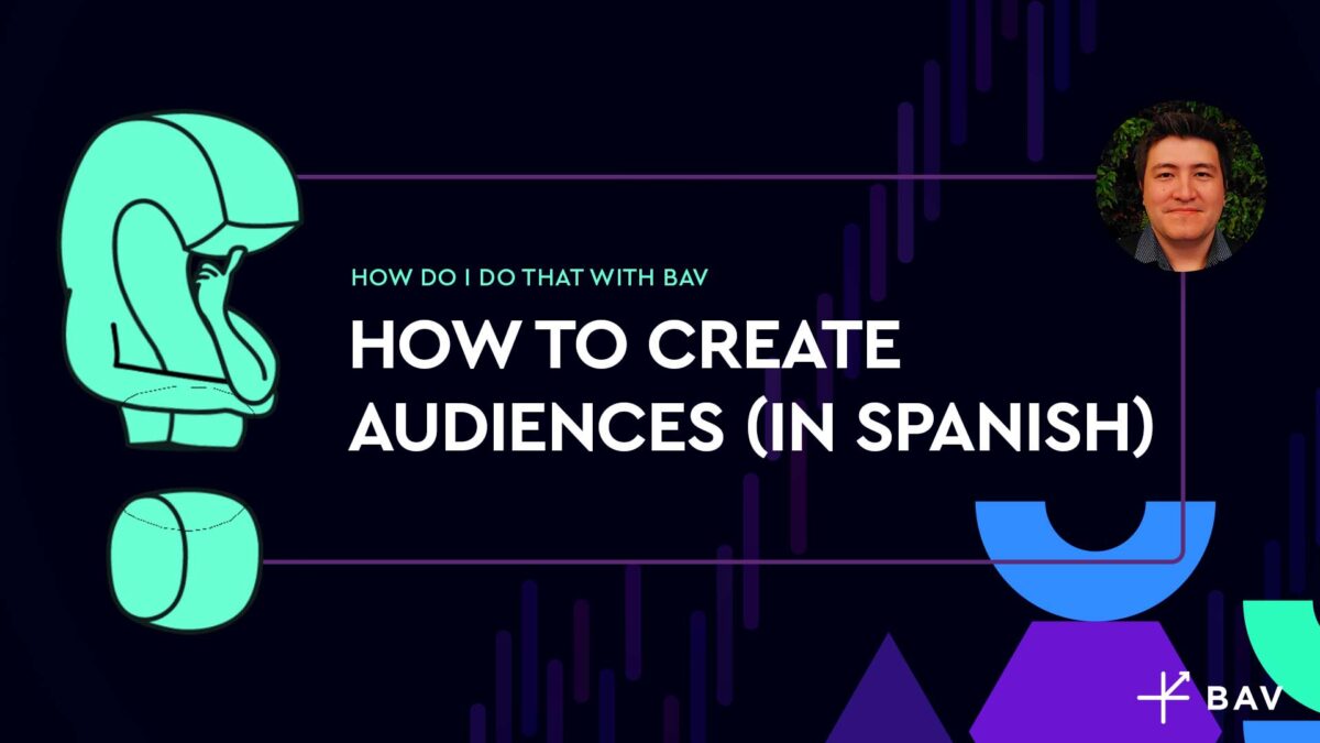 How to create audiences (in Spanish)