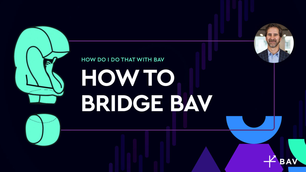 How to bridge BAV
